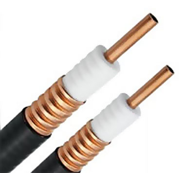 Фидерный коаксиальный кабель 50 Ом, размер 1/2" КАБЕЛЬ KRF50-12R-PE
