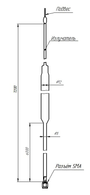 Антенны вертикальные V0-2m-SF, V0-2m-SM — изображение 2