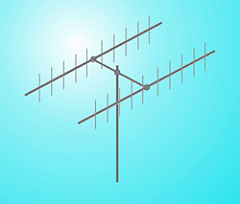 Направленная антенна Радиал 2Y21-70cm VER - E1xH2