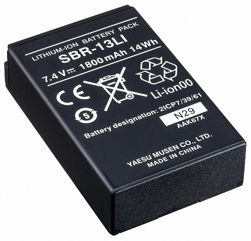 Аккумулятор Li-Ion Standard Horizon SBR-13LI 1800 мАч