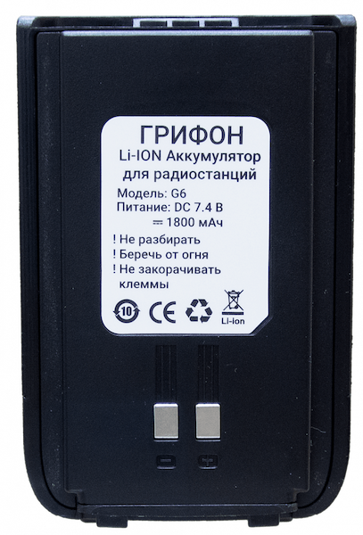 Аккумуляторная батарея ГРИФОН BAT-6 (1800)