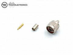 N-111X, N, вилка, обжимная, RG-8X