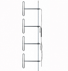 Базовая дипольная VHF антенна ROGER SOLUTIONS RA-DP4V 136-174 МГц