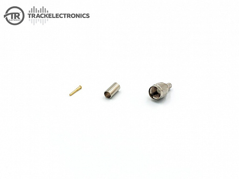 M-111F, mini UHF, вилка, обжимная, RG-58