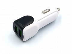 Разъём прикуривателя 2 USB 2.4А Samsung (Ьох) MINI