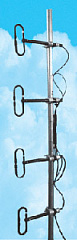 Антенны дипольные D2 UHF I, D4 UHF I, D4 UHF(H)I 400-540 МГц