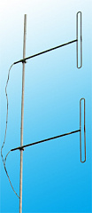 Антенны дипольные D2 FM(L), D2 FM(H), D2 FM(L)-1, D2 FM(H)-1 88-108 МГц
