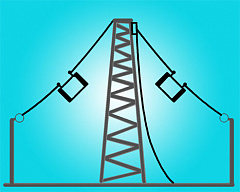 Двухдиапазонный траповый диполь DIPOLE160/80