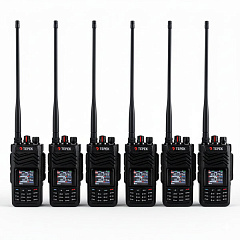 Комплект двухдиапазонных раций Терек РК-322-2Д (6 шт.)